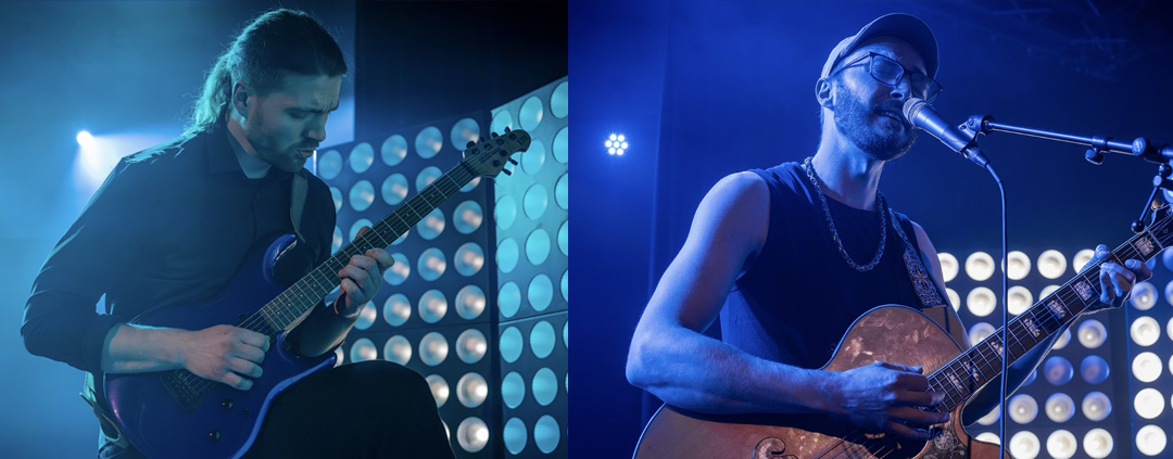 Jack Pop's CIRCUS of SCIENCE | André Gorjatschow und Richard Tautenhahn auf der Bühne vom Kupfersaal